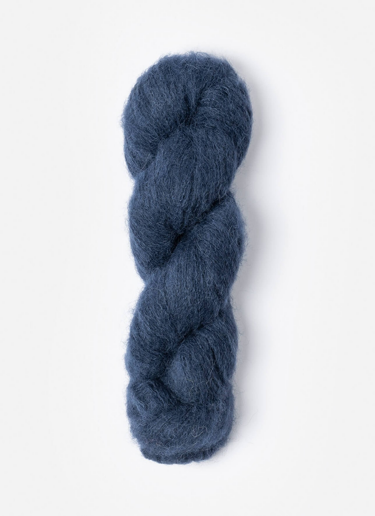 Suri Alpaca Yarn Brushed Suri Alpaca Hand Dyed Alternative Mohair Substitute Blue Sky Prairie Lace Bulky Gift Idea Knit Crochet Yarn 50g