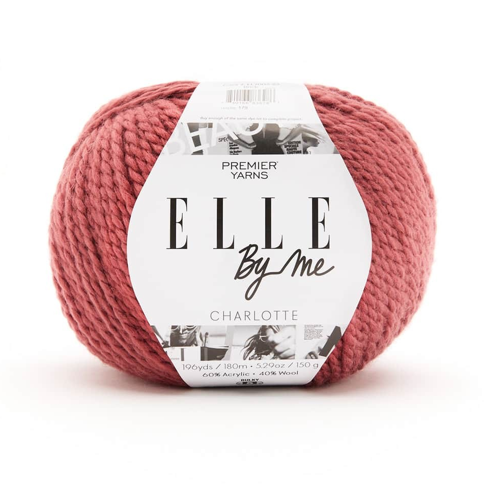 Bulky Yarn Wool Blend Acrylic Perfect for Crochet Blankets Baby Clothes Knitted Hats ELLE by Me Charlotte Premier Beginner Friendly 125g Multicolor 150g Solid