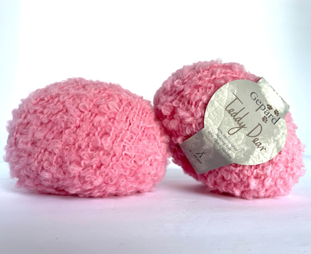 Teddy Yarn Soft Looped Gepard Boucle Yarn for Knitting Crochet Project Super Bulky Weight Gift Idea Baby Outfit Sweater Cardigan Scarf Hat