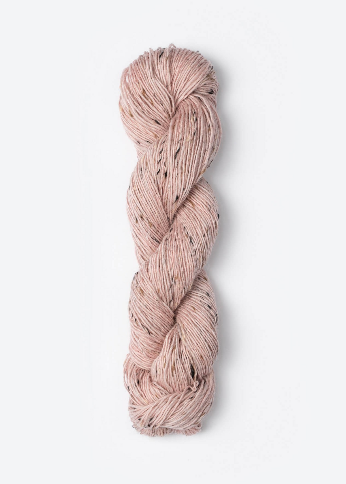 Blue Sky Fibers Woolstok Tweed Light Donegal Yarn Fingering Weight Neutral Flecks Ideal for Colorwork Cables Ribbing and Textured Knitting and Crochet Projects