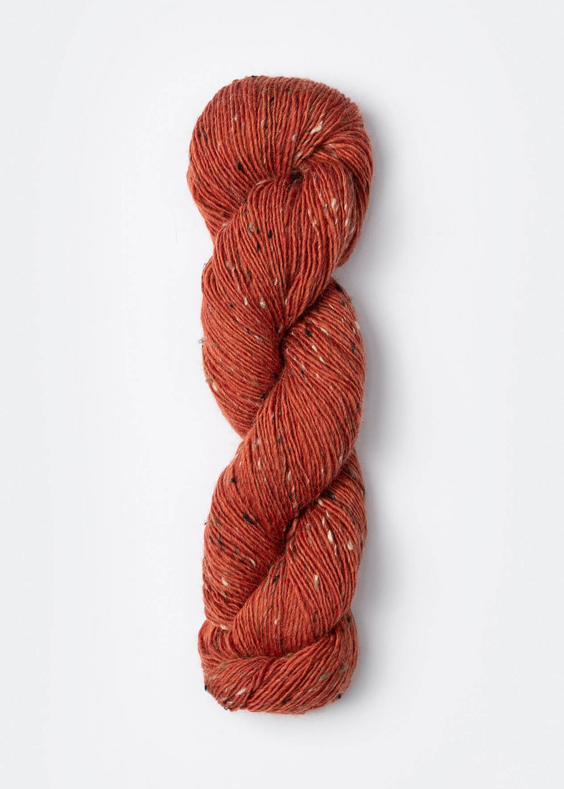 Blue Sky Fibers Woolstok Tweed Light Donegal Yarn Fingering Weight Neutral Flecks Ideal for Colorwork Cables Ribbing and Textured Knitting and Crochet Projects