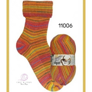 Sock Yarn Opal Wool and Nylon Yarn Sock Fingering Weight for Knitters and Crocheters Multicolor Wool Ideal for Family Holiday Gifts Soft Wool Memory Funny Fruits Crazy Waters Collections