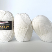 Solid Color Sock Yarn 100gram for Full Sock or Contrast Heel Toe Cuff Leg Gusset Uni Color Aktiv Yarn Fingering White Accent Yarn Complement