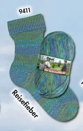 Sock Yarn Opal Collection Durable Quality Yarn Super Wash Wool for Crochet Baby Blanket and Handmade Knits