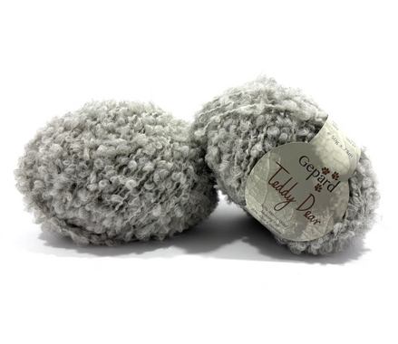 Teddy Yarn Soft Looped Gepard Boucle Yarn for Knitting Crochet Project Super Bulky Weight Gift Idea Baby Outfit Sweater Cardigan Scarf Hat