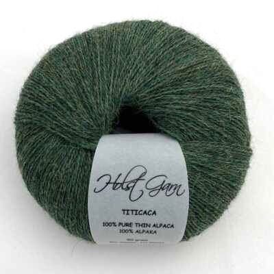 Holst Garn Titicaca Yarn is a Lace Weigh Plump Fluffy Alpaca with Soft Halo Ideal for Mohair Replacement in many colors like Pink Green Red Gray Blue Beige White Purple Brown