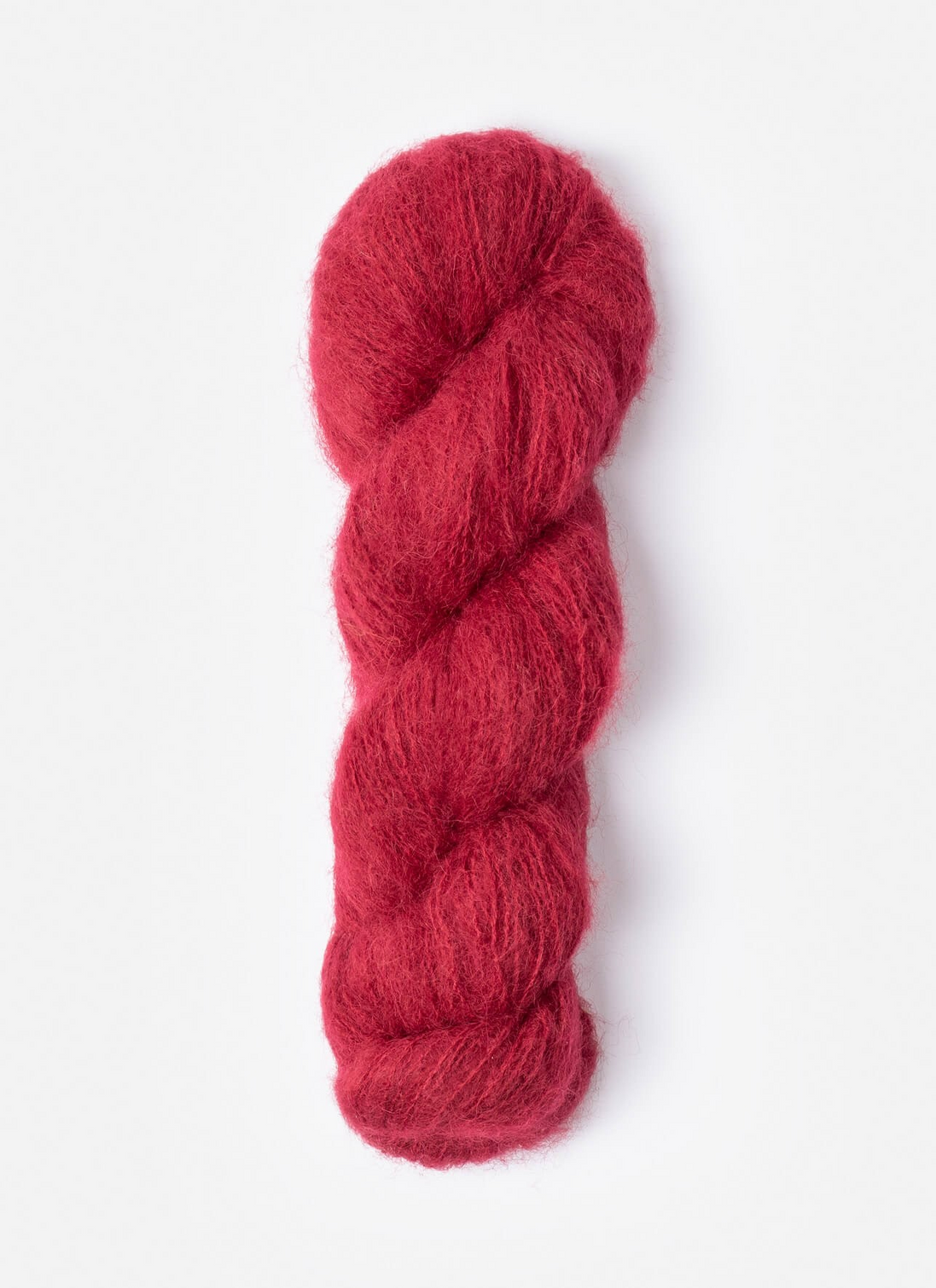 Suri Alpaca Yarn Brushed Suri Alpaca Hand Dyed Alternative Mohair Substitute Blue Sky Prairie Lace Bulky Gift Idea Knit Crochet Yarn 50g