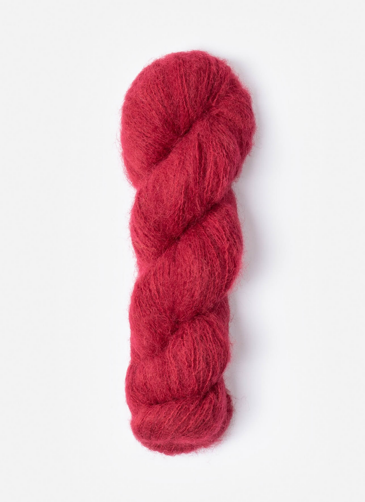 Suri Alpaca Yarn Brushed Suri Alpaca Hand Dyed Alternative Mohair Substitute Blue Sky Prairie Lace Bulky Gift Idea Knit Crochet Yarn 50g