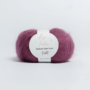 Mohair Silk Yarn by Lise Tailor Lace Weight Wool Heirloom Quality Timeless Piece Kid Silk Mohair for Delicate Projects Made in France Crochet Accessories Scarf Gift Idea