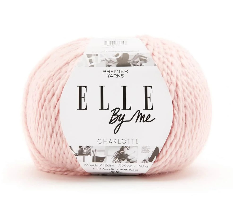 Bulky Yarn Wool Blend Acrylic Perfect for Crochet Blankets Baby Clothes Knitted Hats ELLE by Me Charlotte Premier Beginner Friendly 125g Multicolor 150g Solid