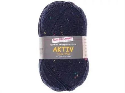 Tweed Yarn Fingering Light Wool Speckle Tweed Sock Yarn Aktiv Sweater Sock Shawl Glove Hat Scarf Garment Baby Blanket Great for Sock Knitting
