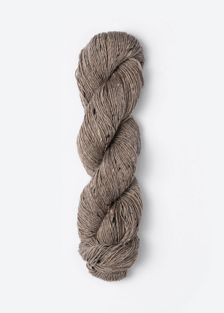 Blue Sky Fibers Woolstok Tweed Light Donegal Yarn Fingering Weight Neutral Flecks Ideal for Colorwork Cables Ribbing and Textured Knitting and Crochet Projects