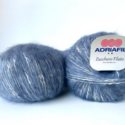 Fluff Yarn Quality Wool Knitting Crochet DK Worsted Bulky Solid Colors and Bicolor Effect Yarn Light Fun Sweater Posh Casual Cardigan Gift Knit Project Crochet Garment Zucchero Filato by Adriafil