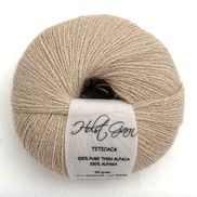 Holst Garn Titicaca Yarn is a Lace Weigh Plump Fluffy Alpaca with Soft Halo Ideal for Mohair Replacement in many colors like Pink Green Red Gray Blue Beige White Purple Brown
