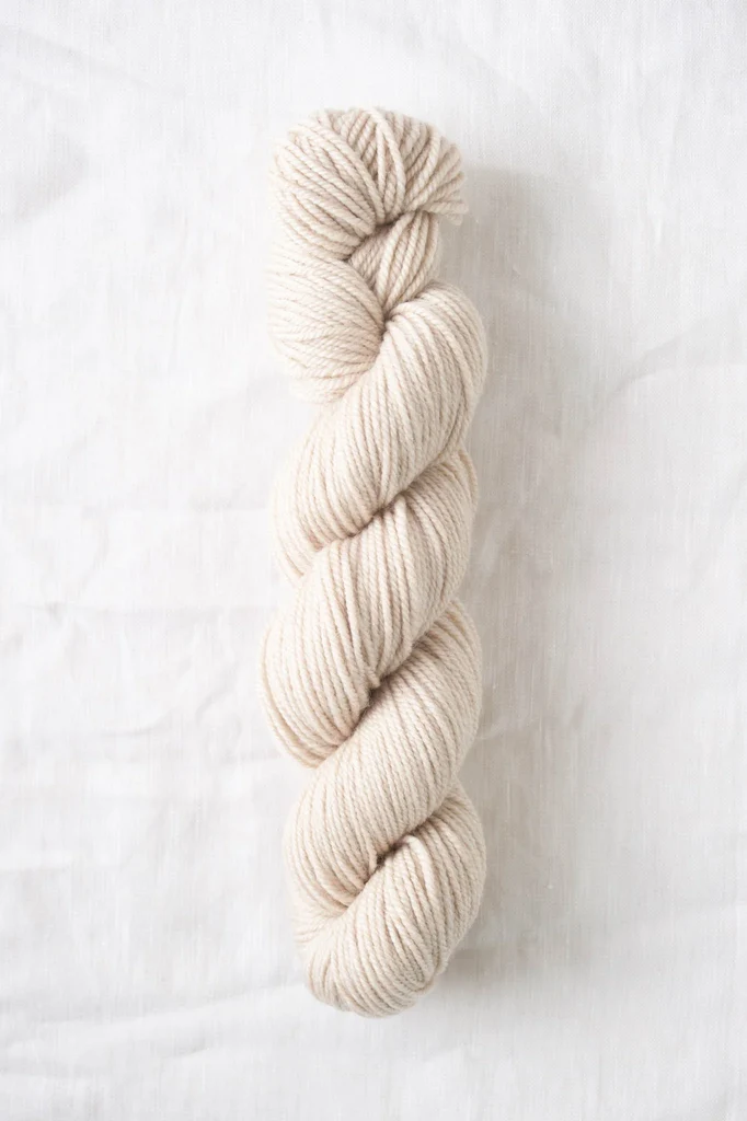 Quince and Co Chickadee Yarn Sport DK Weight Soft Plump American Wool Non-Super Wash Delicate Spun Yarn White Pink Red Blue Green Gray Yellow Heather Colors is perfect for your next cozy and colorful knitting project