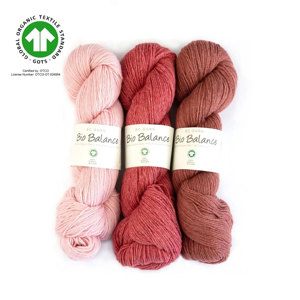 Bio Balance Cotton Wool BC Garn Sport Weight Textured Lace Cable Colorwork Organic Yarn Eco-friendly Breathable 4 Seasons Yarn Spring Summer Fall Winter