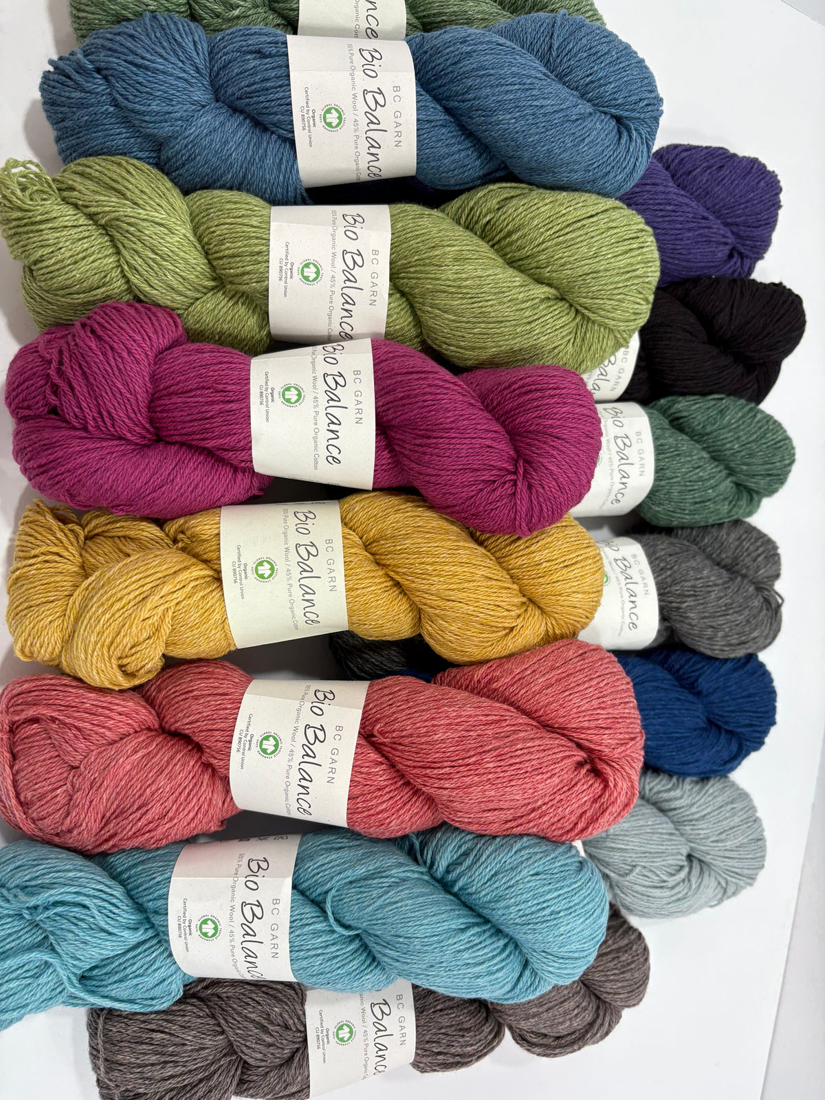 Bio Balance Cotton Wool BC Garn Sport Weight Textured Lace Cable Colorwork Organic Yarn Eco-friendly Breathable 4 Seasons Yarn Spring Summer Fall Winter