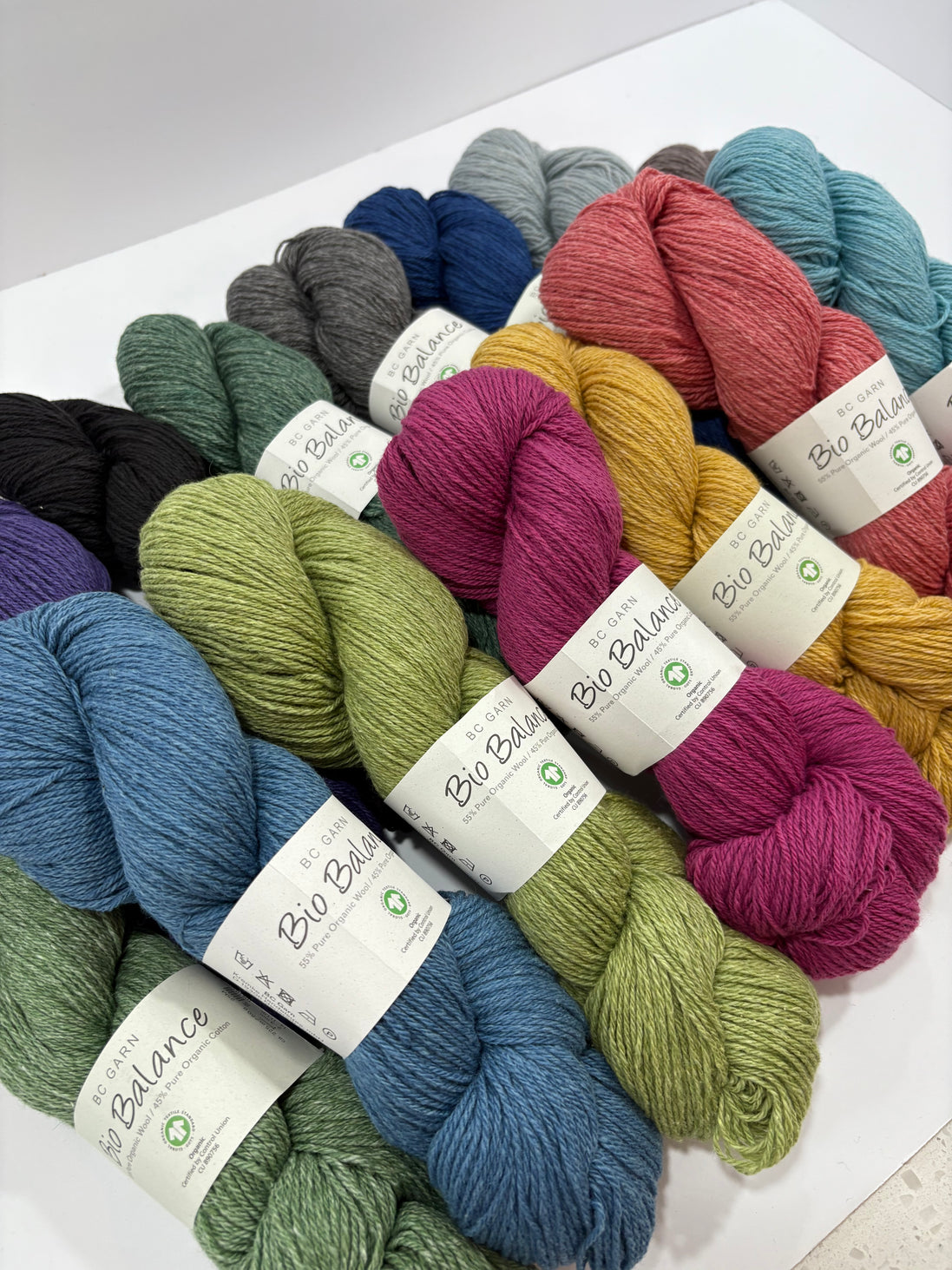 Bio Balance Cotton Wool BC Garn Sport Weight Textured Lace Cable Colorwork Organic Yarn Eco-friendly Breathable 4 Seasons Yarn Spring Summer Fall Winter