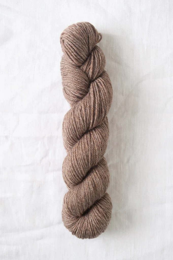 Quince and Co Chickadee Yarn Sport DK Weight Soft Plump American Wool Non-Super Wash Delicate Spun Yarn White Pink Red Blue Green Gray Yellow Heather Colors is perfect for your next cozy and colorful knitting project
