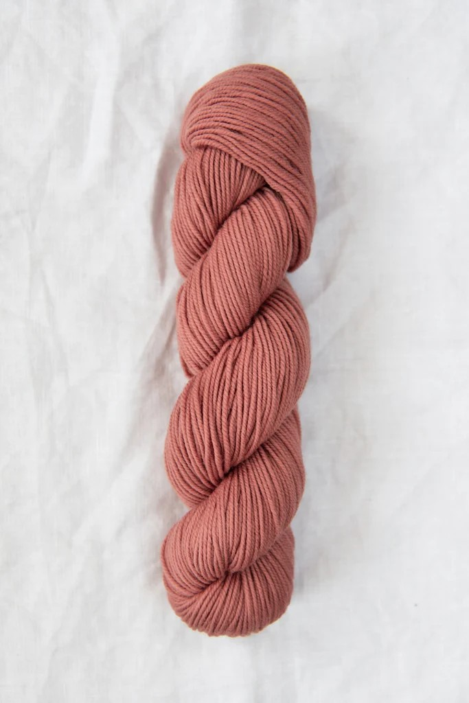 Quince and Co Chickadee Yarn Sport DK Weight Soft Plump American Wool Non-Super Wash Delicate Spun Yarn White Pink Red Blue Green Gray Yellow Heather Colors is perfect for your next cozy and colorful knitting project