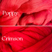 Merino Wool Roving for Spinning Fiber Combed Merino Top 23 Micron Solid Colors for Felting Weaving Needle Wet Felting Fiber 3D Art Jumbo Knitting and Crochet