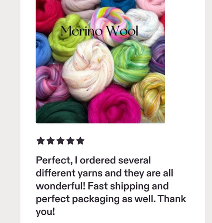 Merino Wool Roving for Spinning Fiber Combed Merino Top 23 Micron Solid Colors for Felting Weaving Needle Wet Felting Fiber 3D Art Jumbo Knitting and Crochet