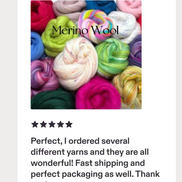 Merino Wool Roving for Spinning Fiber Combed Merino Top 23 Micron Solid Colors for Felting Weaving Needle Wet Felting Fiber 3D Art Jumbo Knitting and Crochet
