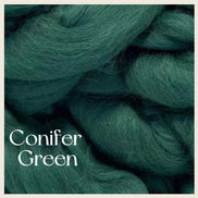 Merino Wool Roving for Spinning Fiber Combed Merino Top 23 Micron Solid Colors for Felting Weaving Needle Wet Felting Fiber 3D Art Jumbo Knitting and Crochet