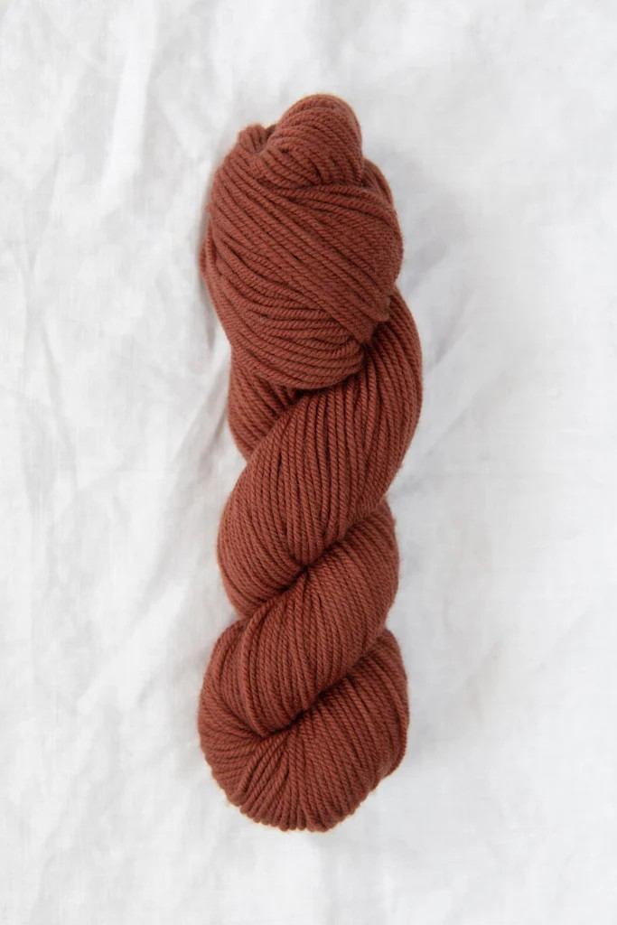 Quince and Co Chickadee Yarn Sport DK Weight Soft Plump American Wool Non-Super Wash Delicate Spun Yarn White Pink Red Blue Green Gray Yellow Heather Colors is perfect for your next cozy and colorful knitting project