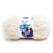 Go For Faux Yarn by Lion Brand Super Bulky Yarn Cozy Throw Blanket Chunky Scarf Mittens Hats Pet Bed Luxurious Home Decor Yarn for fast plush handmade gifts Beginner Friendly Yarn