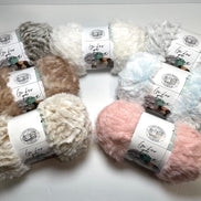 Go For Faux Yarn by Lion Brand Super Bulky Yarn Cozy Throw Blanket Chunky Scarf Mittens Hats Pet Bed Luxurious Home Decor Yarn for fast plush handmade gifts Beginner Friendly Yarn