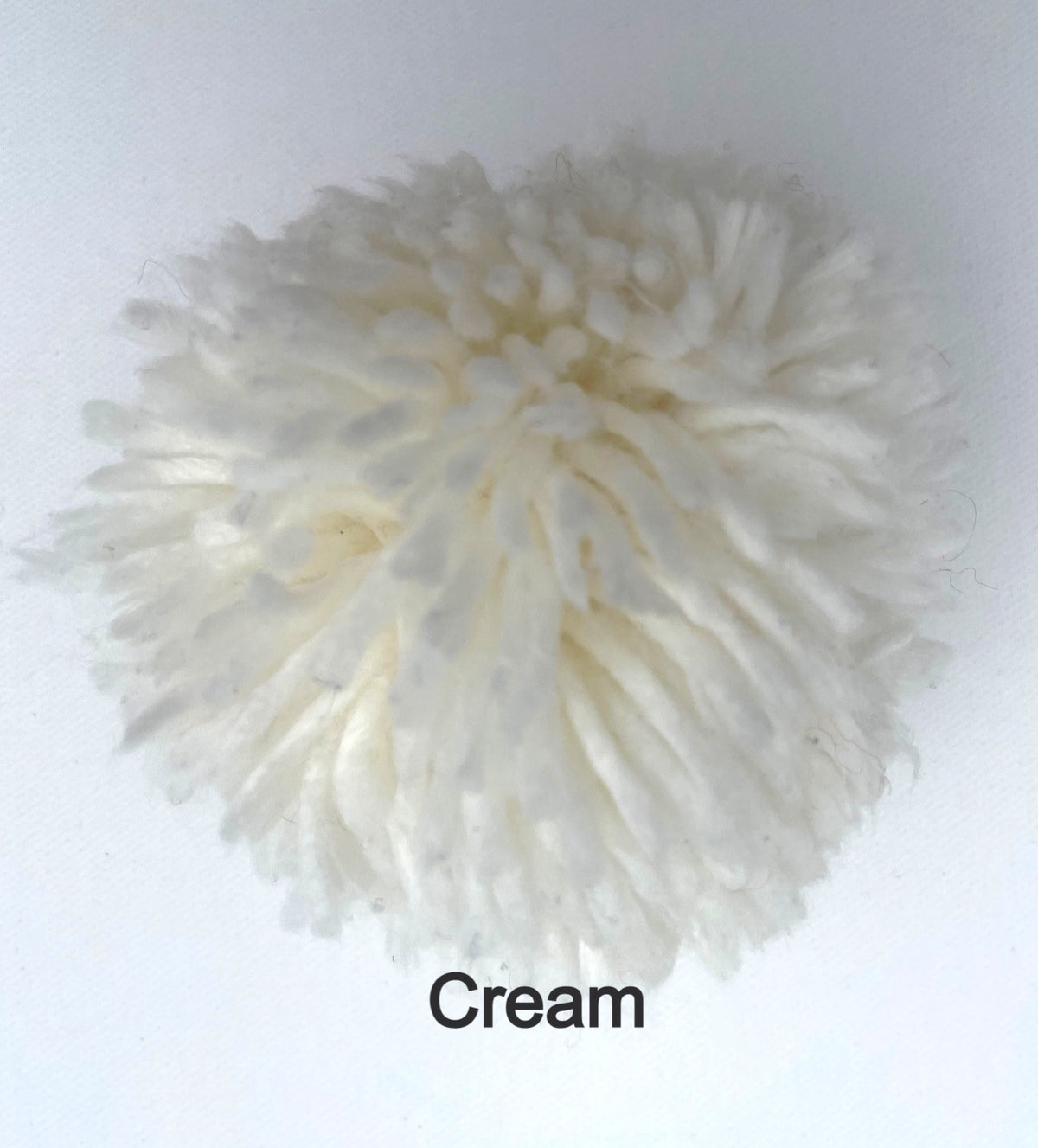 Faux Fur Pom Poms with Elastic Band Pompom for Hats Accessory for Scarves Purses Shoes Keychains 3.5 inches