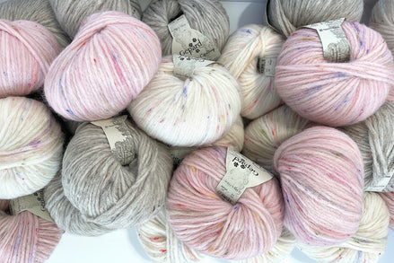 Puno by Gepard Garn Bulky Yarn Crochet Cardigan Sweater Knitting Wool Blanket Girly Pink Yarn Wool Baby Alpaca Merino Wool Recycled Wool