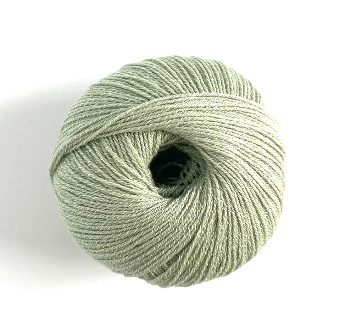 Cottonwool 3 Merino Wool & Organic Cotton by Gepard Super Soft Fingering Weight for Knitting Crochet Tops Cardigan and Baby Garments