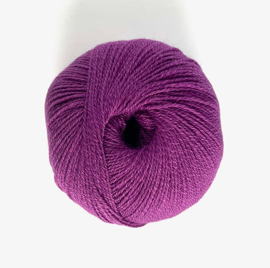 Cottonwool 3 Merino Wool & Organic Cotton by Gepard Super Soft Fingering Weight for Knitting Crochet Tops Cardigan and Baby Garments