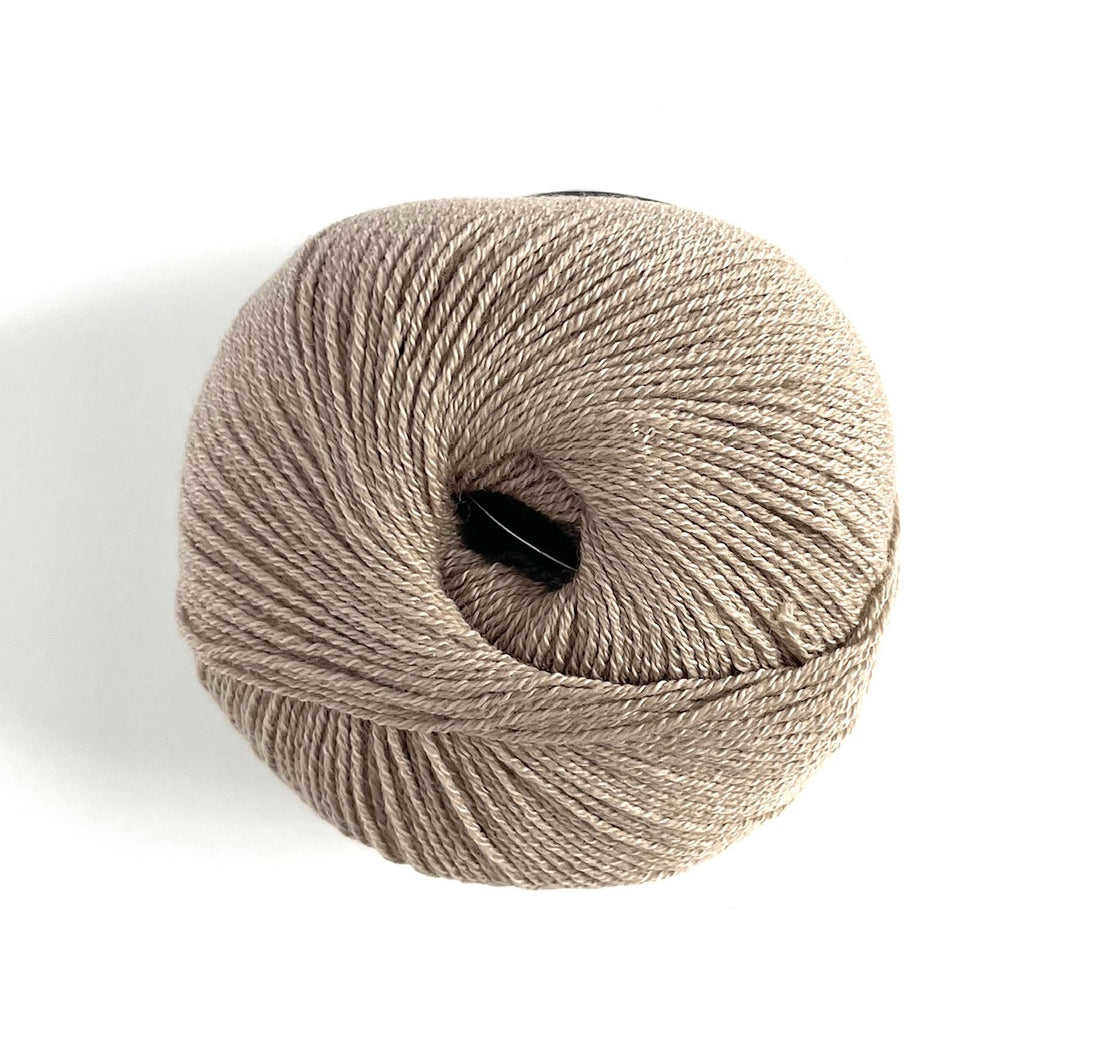 Cottonwool 3 Merino Wool & Organic Cotton by Gepard Super Soft Fingering Weight for Knitting Crochet Tops Cardigan and Baby Garments