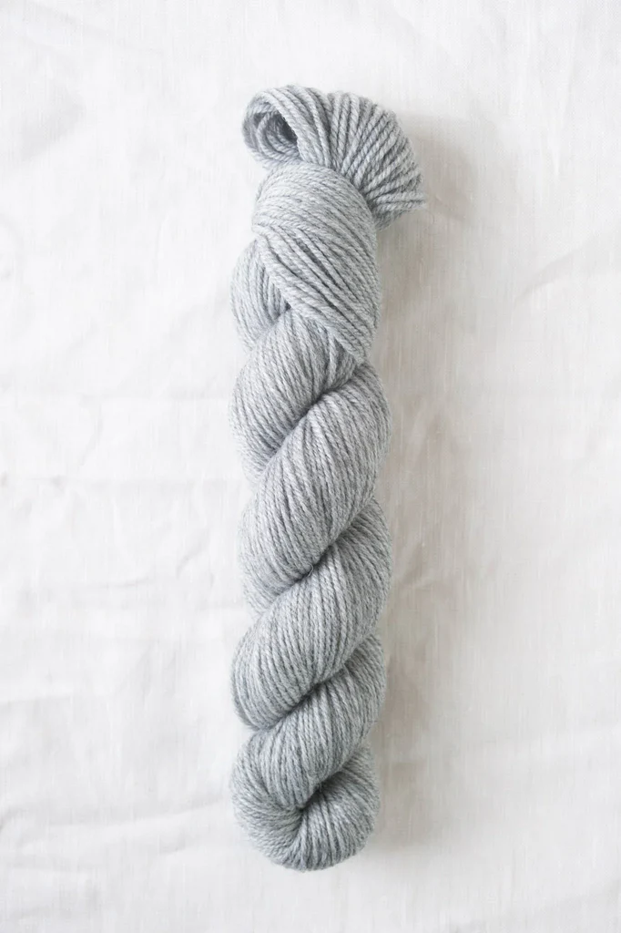 Quince and Co Chickadee Yarn Sport DK Weight Soft Plump American Wool Non-Super Wash Delicate Spun Yarn White Pink Red Blue Green Gray Yellow Heather Colors is perfect for your next cozy and colorful knitting project