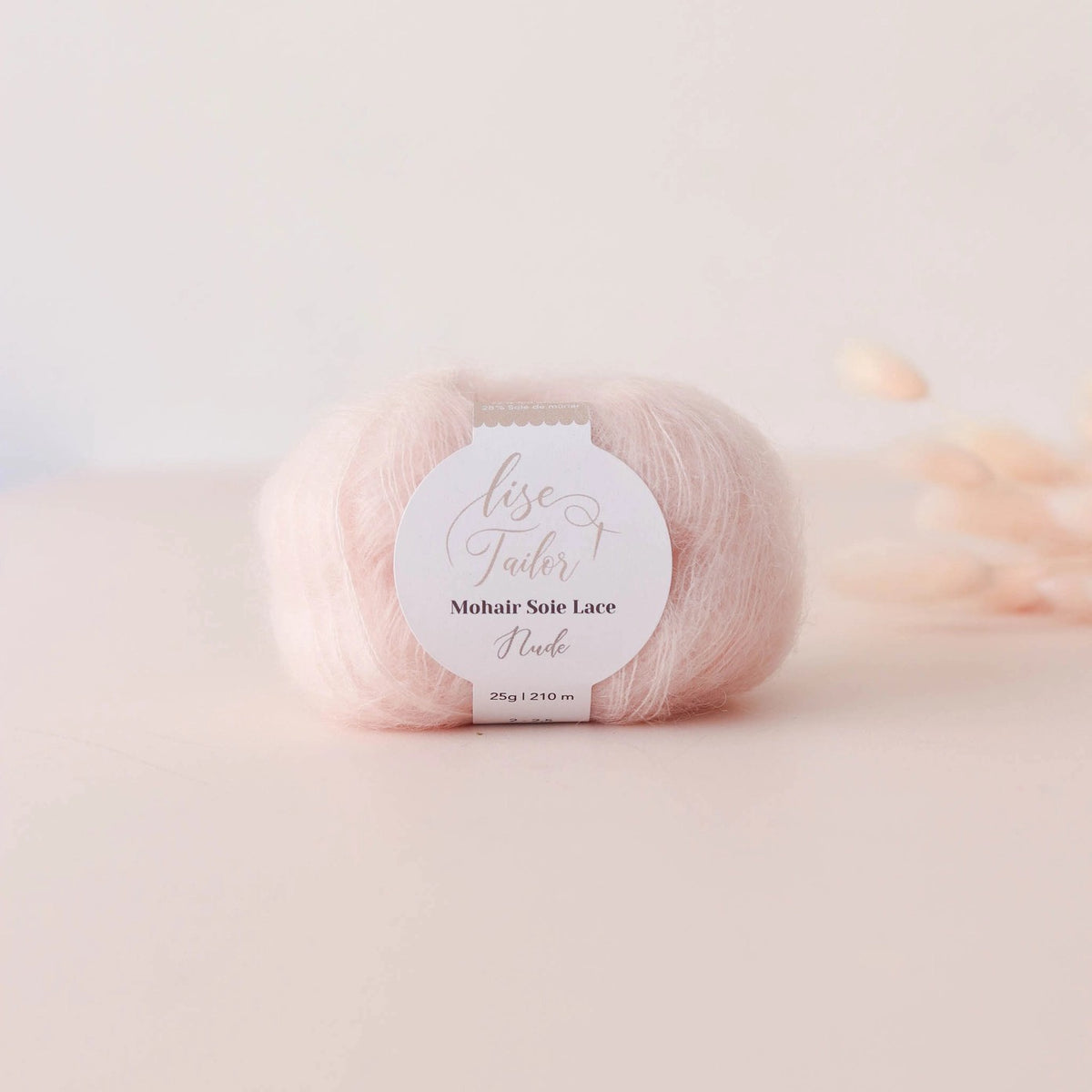 Mohair Silk Yarn by Lise Tailor Lace Weight Wool Heirloom Quality Timeless Piece Kid Silk Mohair for Delicate Projects Made in France Crochet Accessories Scarf Gift Idea