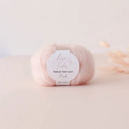 Mohair Silk Yarn by Lise Tailor Lace Weight Wool Heirloom Quality Timeless Piece Kid Silk Mohair for Delicate Projects Made in France Crochet Accessories Scarf Gift Idea