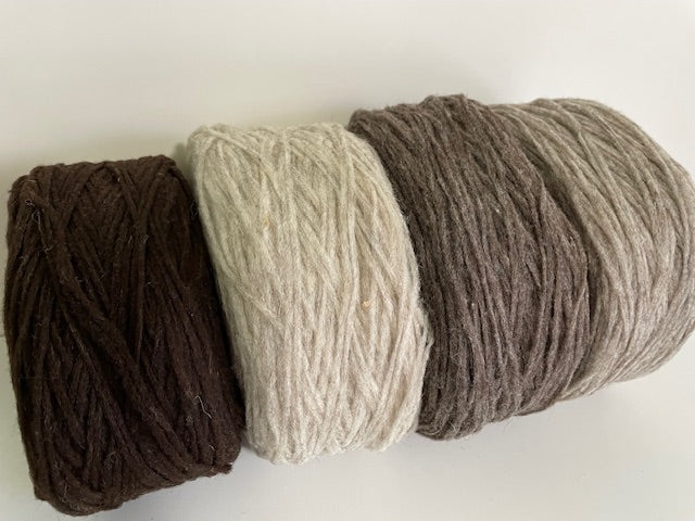 Manchelopi by Wooldreamers Soft Unspun Yarn Manchega Wool Fingering DK Weight many Colors comes in 2 threads on big plates of 100 grams