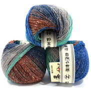 Noro Mebuki Silk Wool Viscose Yarn Knit Crochet All Seasons Breathable Japanese Inspiration Quality Natural Fiber Garter Design Slow Fashion