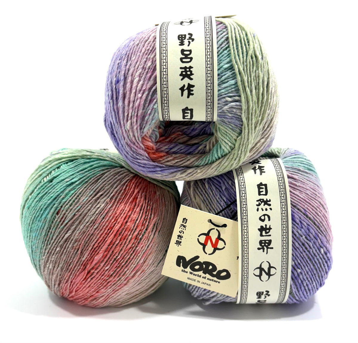 Noro Mebuki Silk Wool Viscose Yarn Knit Crochet All Seasons Breathable Japanese Inspiration Quality Natural Fiber Garter Design Slow Fashion