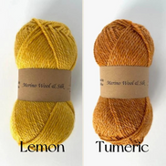Merino Wool Silk Yarn DK Weigh Gift Idea Knit Sweater Shawl Cardigan Crochet Baby Blanket Soft Wool White Pink Blue Green Gray Orange Yellow