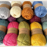 Merino Wool Silk Yarn DK Weigh Gift Idea Knit Sweater Shawl Cardigan Crochet Baby Blanket Soft Wool White Pink Blue Green Gray Orange Yellow