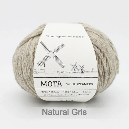 Mota Merino and Manchego Wool by Wooldreamers 100g DK Worsted Weight Mute Tones and Bright Colors Made in Spain Non Superwash Wool