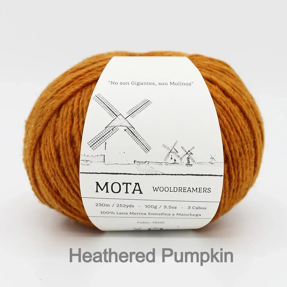 Mota Merino and Manchego Wool by Wooldreamers 100g DK Worsted Weight Mute Tones and Bright Colors Made in Spain Non Superwash Wool