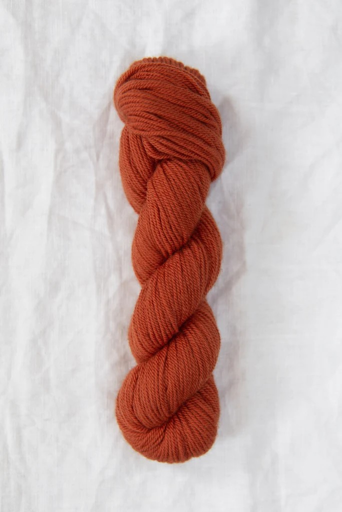 Quince and Co Chickadee Yarn Sport DK Weight Soft Plump American Wool Non-Super Wash Delicate Spun Yarn White Pink Red Blue Green Gray Yellow Heather Colors is perfect for your next cozy and colorful knitting project