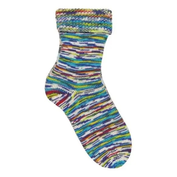 Sock Yarn Opal Yarn Sock 1 Ball = Pair Of Socks Fingering Weight Wool Nylon Blue Green Multicolor Wool Soft Comfy Warm Resistant