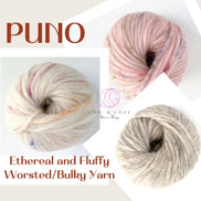 Puno by Gepard Garn Bulky Yarn Crochet Cardigan Sweater Knitting Wool Blanket Girly Pink Yarn Wool Baby Alpaca Merino Wool Recycled Wool