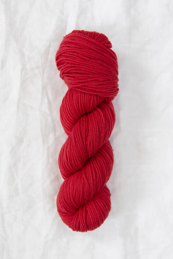 Quince and Co Chickadee Yarn Sport DK Weight Soft Plump American Wool Non-Super Wash Delicate Spun Yarn White Pink Red Blue Green Gray Yellow Heather Colors is perfect for your next cozy and colorful knitting project